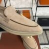 Loro Piana Summer Charms Walk Loafer Beige