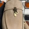 Loro Piana Summer Charms Walk Loafer Beige