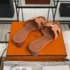 Hermès Sandals sandal rose bois de santal