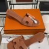 Hermès Sandals sandal rose bois de santal