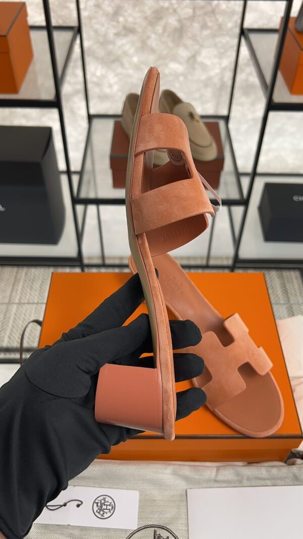 Hermès Sandals sandal rose bois de santal