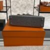Hermes Mini Kelly II Gris Argente