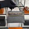 Hermes Mini Kelly II Gris Argente
