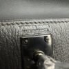 Hermes Mini Kelly II Gris Argente
