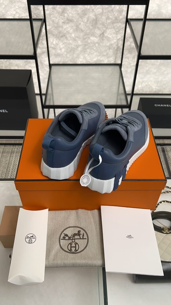 HERMES Bouncing sneaker Bleu Mer Women’s