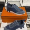 HERMES Bouncing sneaker Bleu Mer Women’s