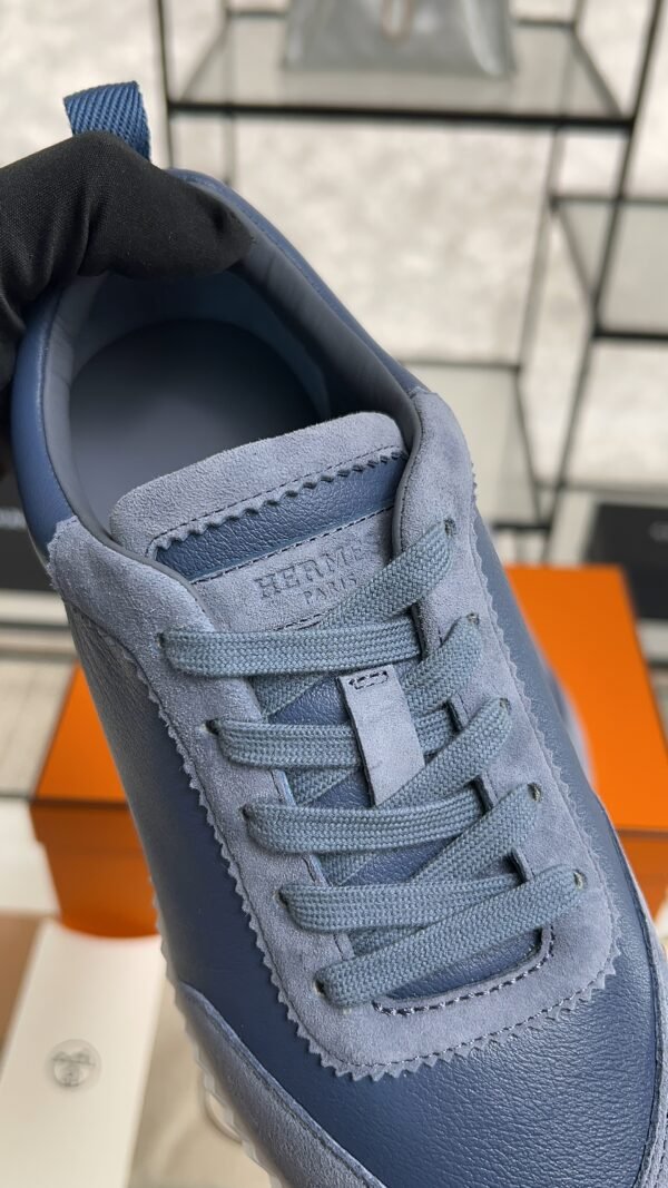 HERMES Bouncing sneaker Bleu Mer Women’s