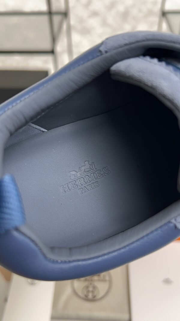 HERMES Bouncing sneaker Bleu Mer Women’s