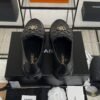 Chanel Lambskin Quilted CC Turnlock Loafers Black