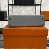 Hermes Mini Kelly II Epsom Bleu Glacier Gold Hardware