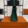 Hermes Mini Kelly II Epsom Vert Vertigo Gold Hardware Bag