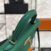 Hermes Mini Kelly II Epsom Vert Vertigo Gold Hardware Bag