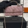 Chanel 25p Kelly Clutch PINK
