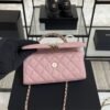 Chanel 25p Kelly Clutch PINK