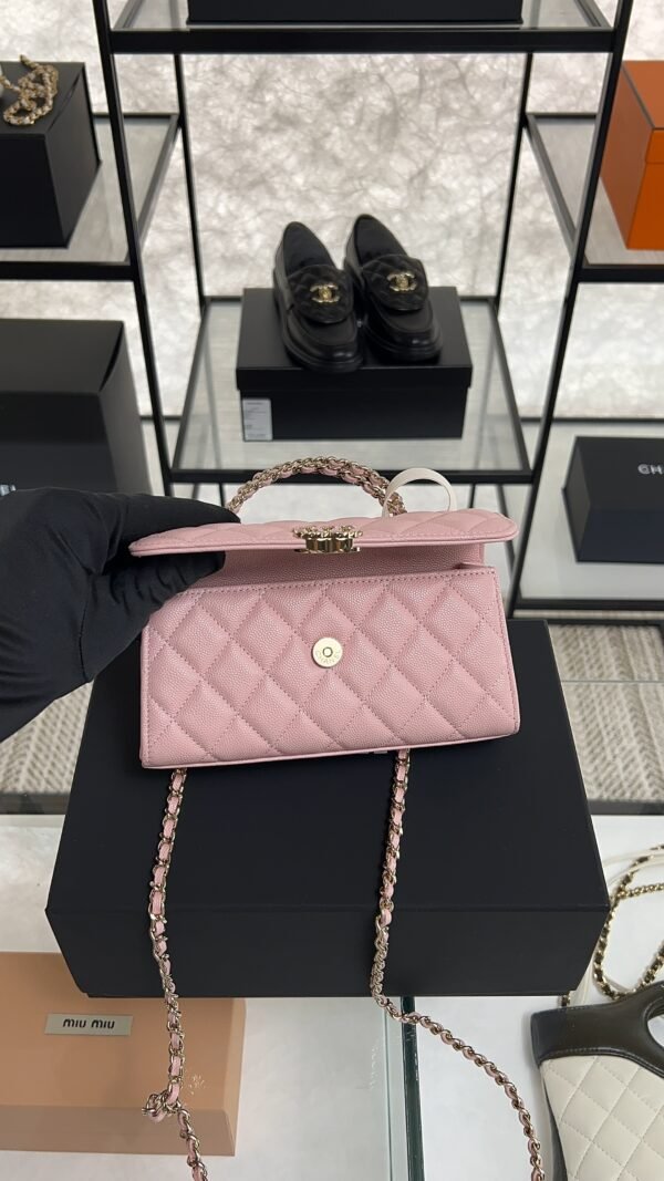 Chanel 25p Kelly Clutch PINK