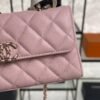 Chanel 25p Kelly Clutch PINK