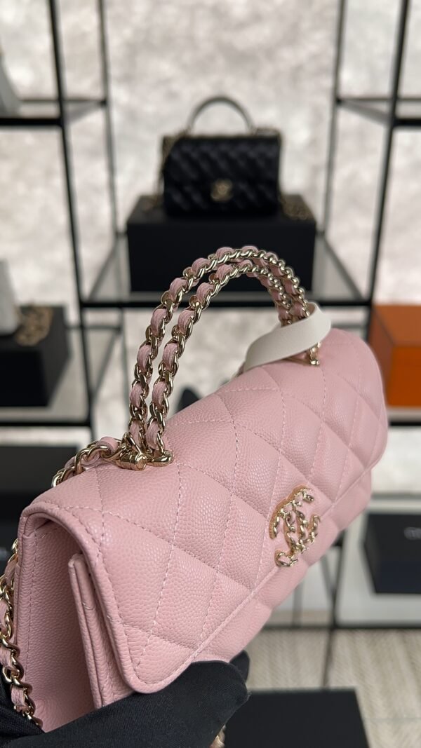 Chanel 25p Kelly Clutch PINK