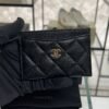 Chanel Caviar Quilted Card Holder Black