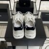 Chanel Suede Calfskin Womens CC Sneakers White Black