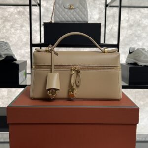 Loro Piana Extra Bag L23 Light Mastic/Sun Gold (D0Q7)