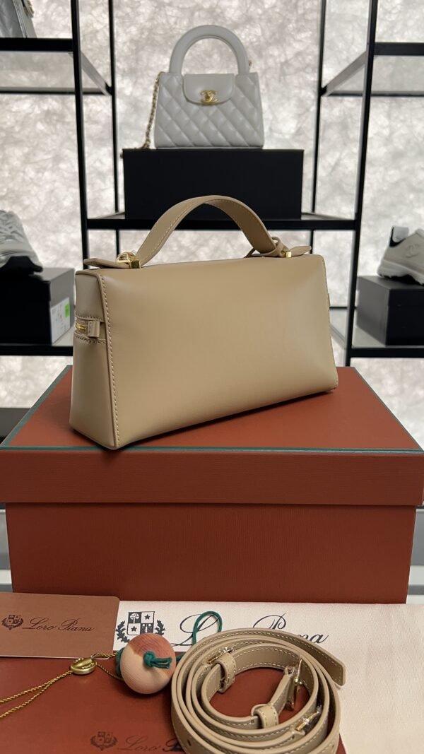 Loro Piana Extra Bag L23 Light Mastic/Sun Gold (D0Q7)