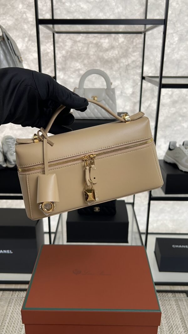 Loro Piana Extra Bag L23 Light Mastic/Sun Gold (D0Q7)