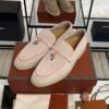 Loro Piana Summer Charms Walk Loafer Pink