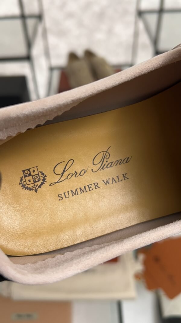 Loro Piana Summer Charms Walk Loafer Pink