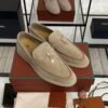 Loro Piana Summer Charms Walk Loafer Beige