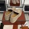 Loro Piana Summer Charms Walk Loafer Beige