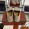 Loro Piana Summer Charms Walk Loafer Beige