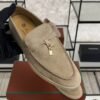 Loro Piana Summer Charms Walk Loafer Beige