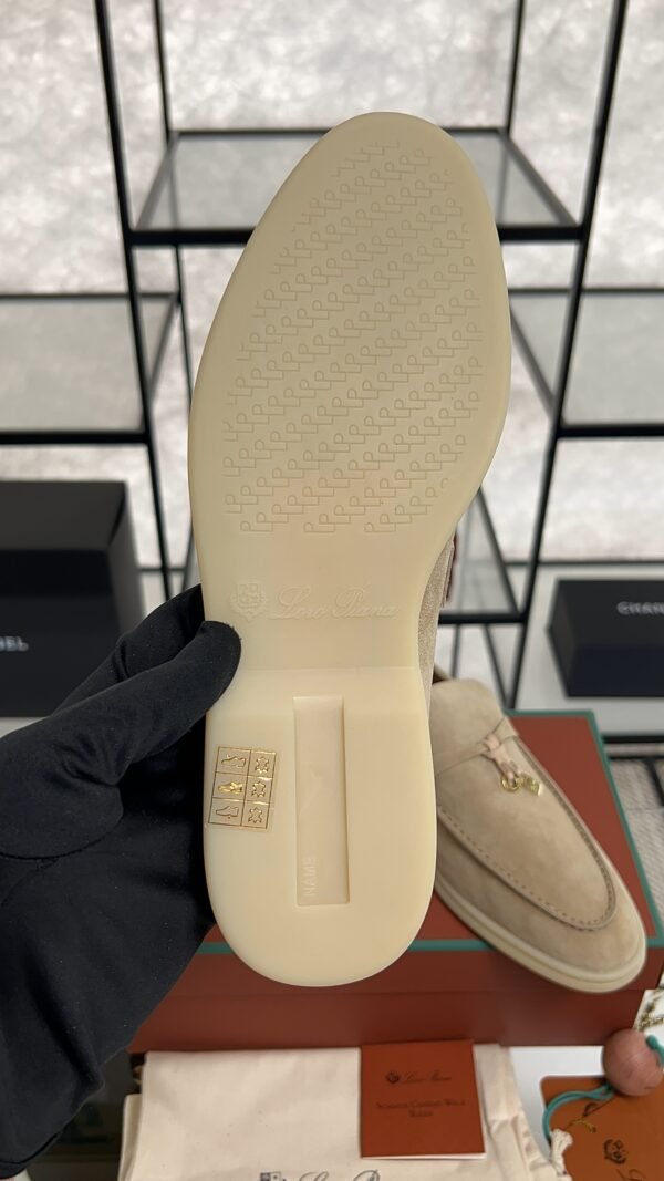 Loro Piana Summer Charms Walk Loafer Beige