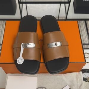Hermès Gabriel sandal Black