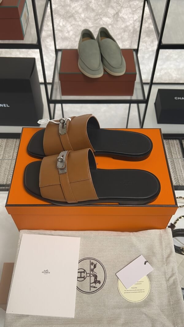 Hermès Gabriel sandal Black