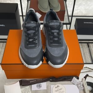 HERMES Bouncing sneake gris orage Men