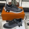 HERMES Bouncing sneake gris orage Men