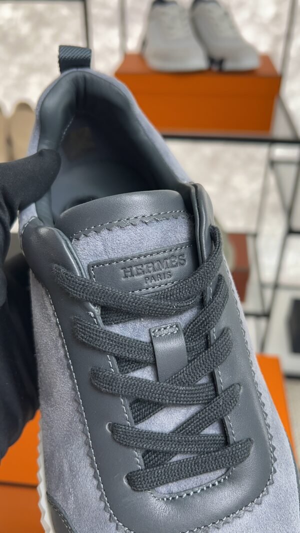 HERMES Bouncing sneake gris orage Men