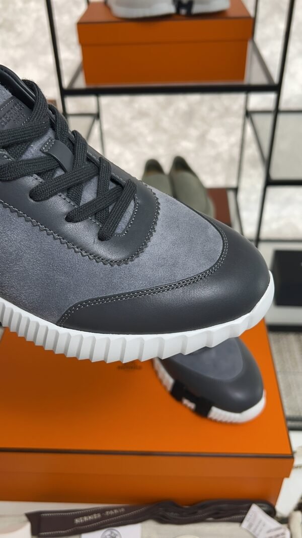 HERMES Bouncing sneake gris orage Men