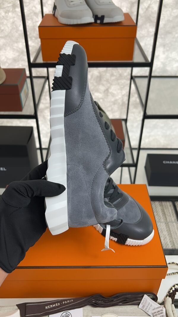 HERMES Bouncing sneake gris orage Men