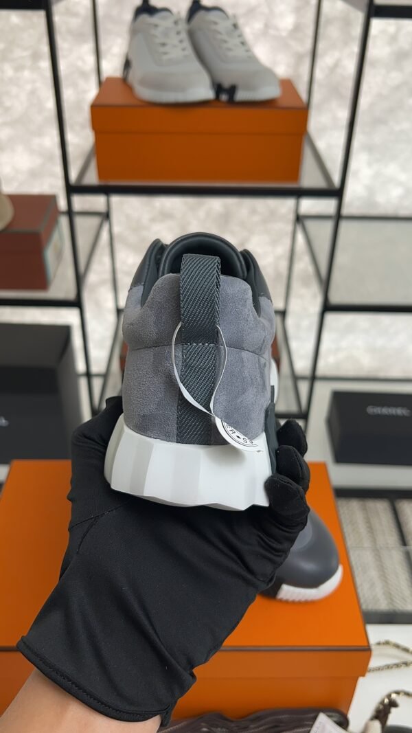 HERMES Bouncing sneake gris orage Men