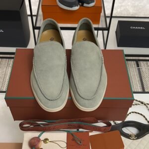 Loro Piana Summer Walk Loafer Frozen Fir (515Z)