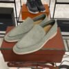 Loro Piana Summer Walk Loafer Frozen Fir (515Z)
