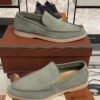 Loro Piana Summer Walk Loafer Frozen Fir (515Z)
