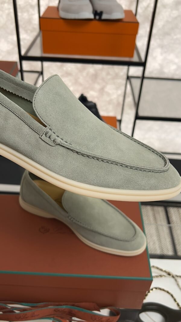 Loro Piana Summer Walk Loafer Frozen Fir (515Z)