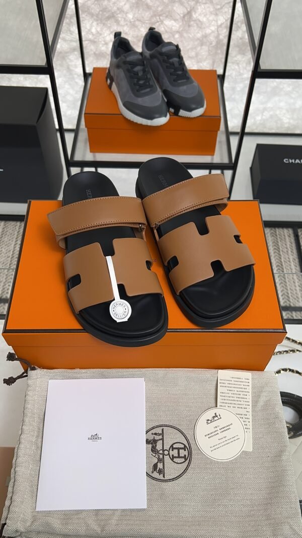 Hermès Chypre sandal MEN Brown