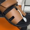 Hermès Chypre sandal MEN Brown