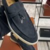 Loro Piana Summer Charms Walk Loafer Argo Blue Melange (W948)