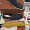 Loro Piana Summer Charms Walk Loafer Argo Blue Melange (W948)
