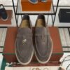 Loro Piana Summer Charms Walk Loafer Antique Brown (HF69)
